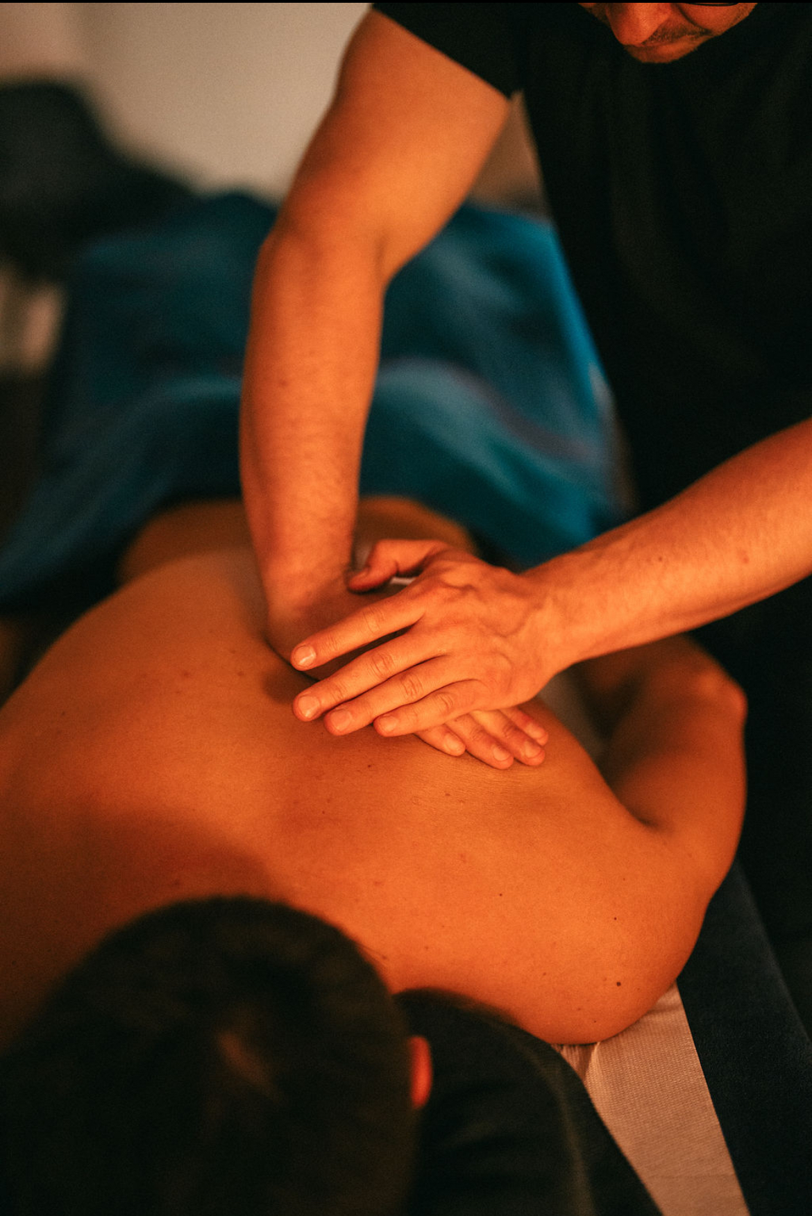 Deep tissue massage