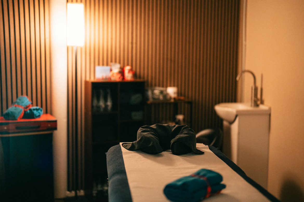 YK Wellness treatment room ready