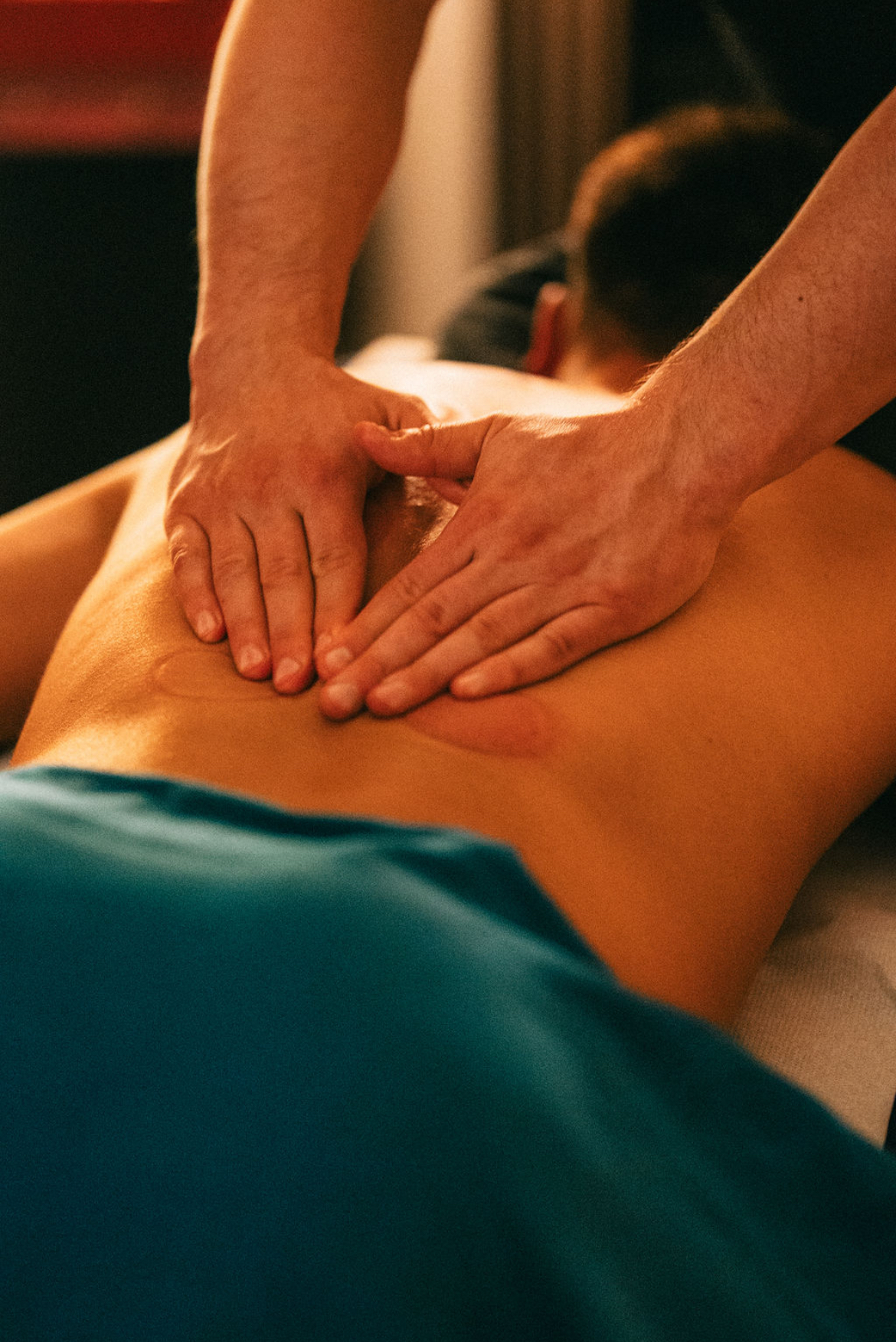 Lymphatic drainage massage